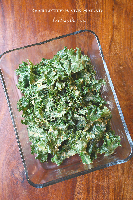 Garlicky Kale Salad